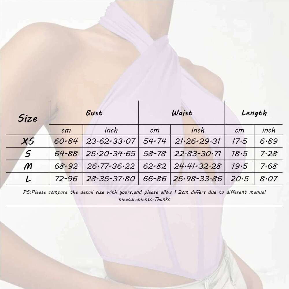 Sexy Cotton Stretch Tops For Women Cross Halter Blouses Fashion Sleeveless Hollow Out Irregular Neckline Tank Top