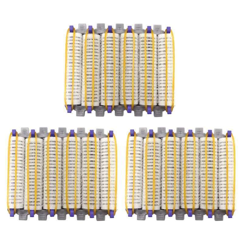 Big Size 72Pcs Salon Nylon Hook Loop Rollers Set Hair Root Perm Rods Bars Curlers With Clips & Rubber Bands-A70Z