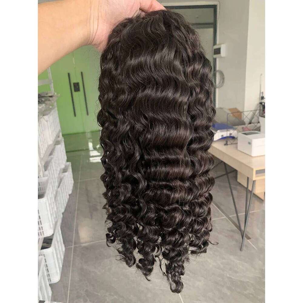 Best Sell Bob Deep Wave Lace Front Wig 13x6 13x4 Full 250 High Density Raw Vieamese Natural Black Wet and Wavy Human Hair Wigs