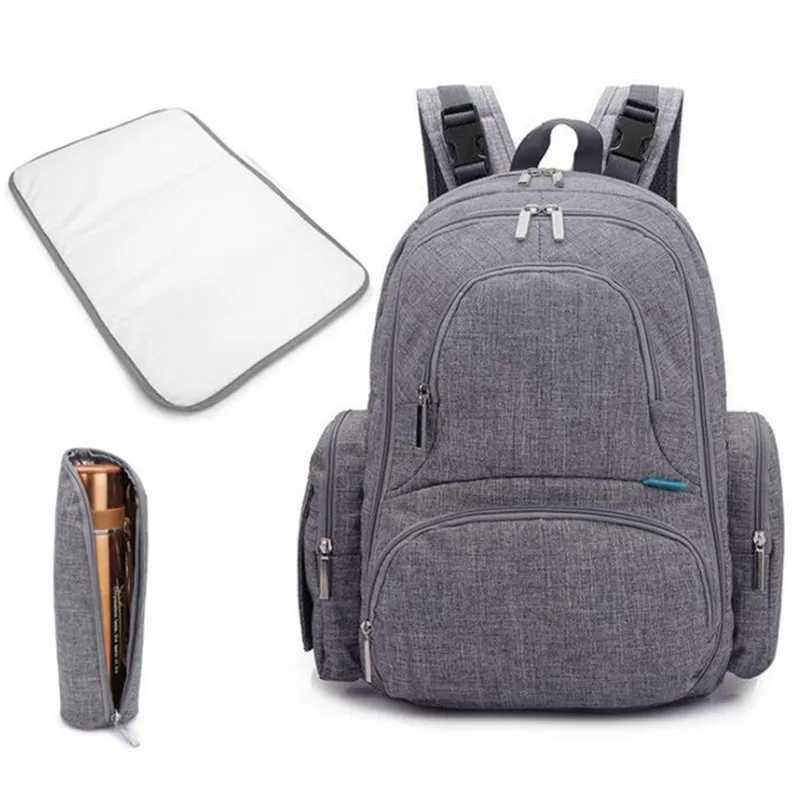 Baby Diaper Bag Backpack Baby Bag Nappy Bag With Insulated Pockets Large Size Water-resistant Change Pad maternity bag y2506098PYJ