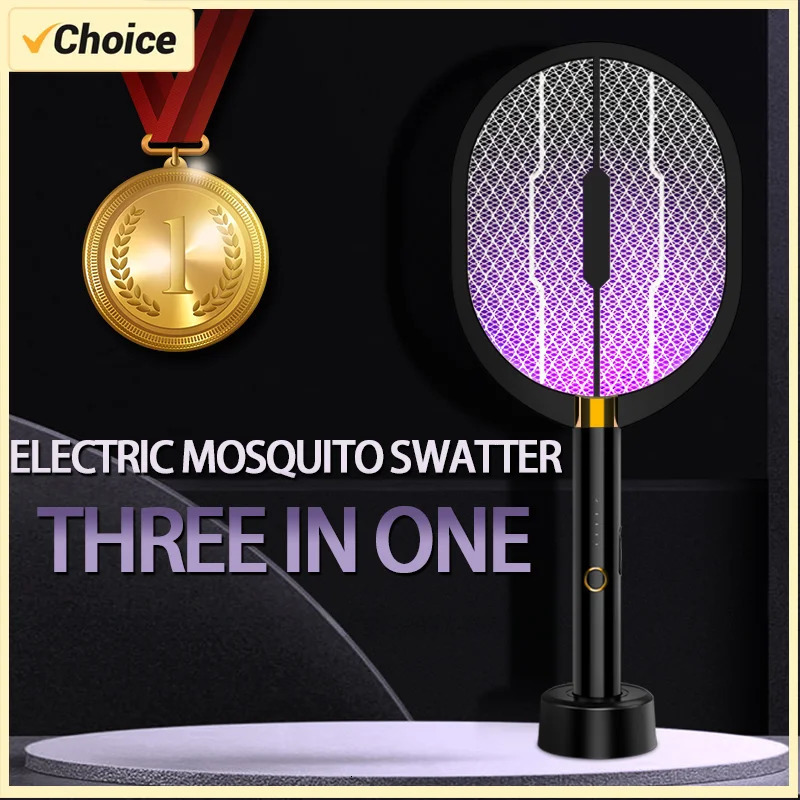 3000V Mosquito Killer Anti Mosquitoes Electric Usb Killer Racket Fly Swatter Electric Traps Flies Insect Repeller Home Mosquito 250606