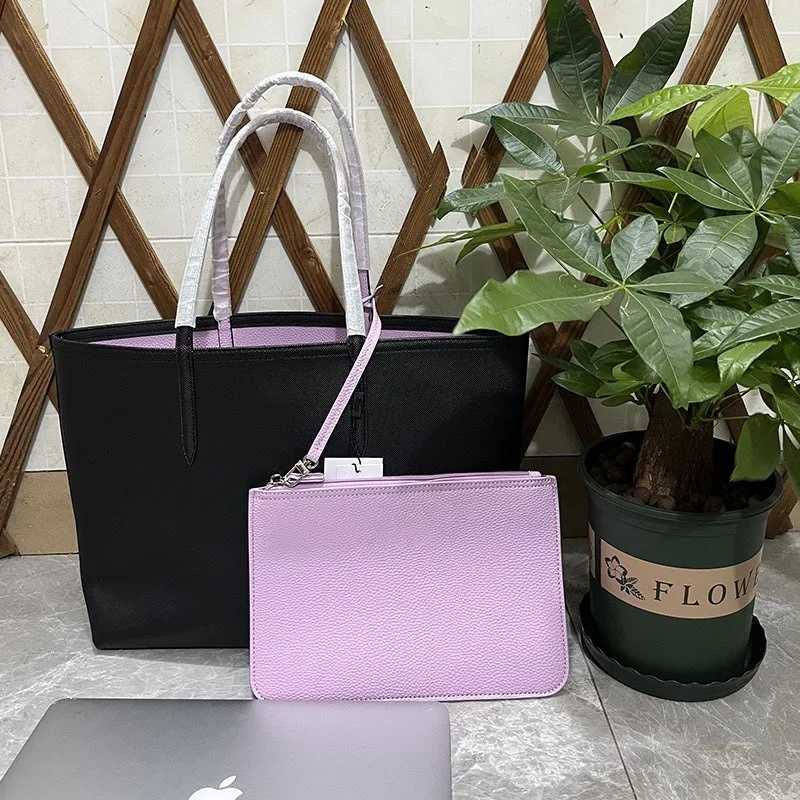 Y2k double-sided dual-use single shoulder large capacity handbag mother bag shopping bag womens universal trendy versatile bag y2506097X3M