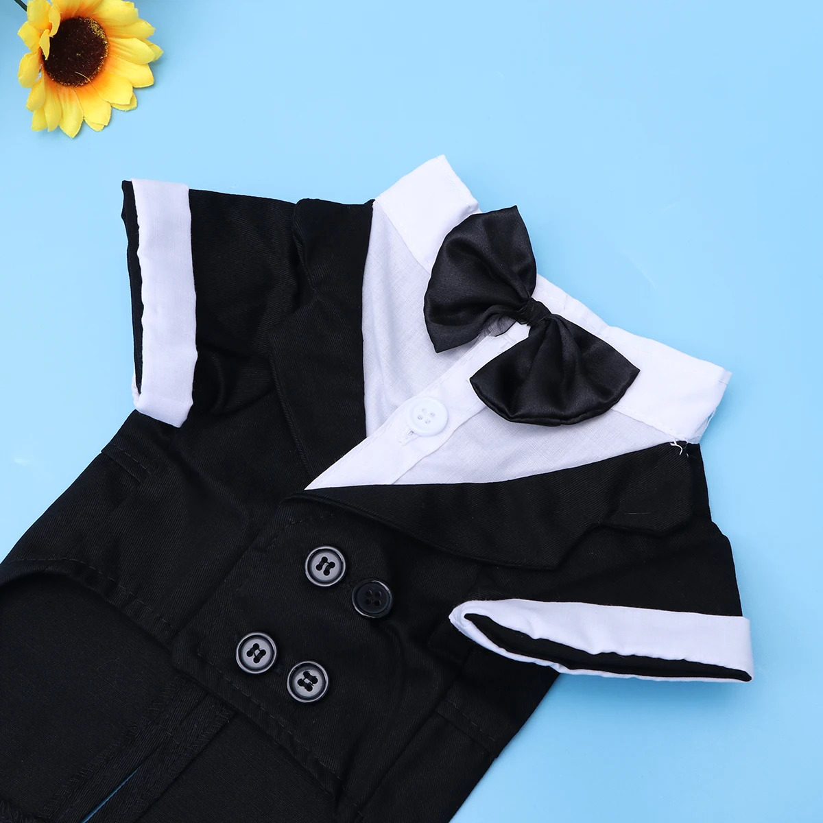 Puppy Dress Bow Ties for Dog Suits Wedding Outfit Cute Pet Costume Costumes Dogs Small Tuxedo Formal Wear Outfits Apparel 250609