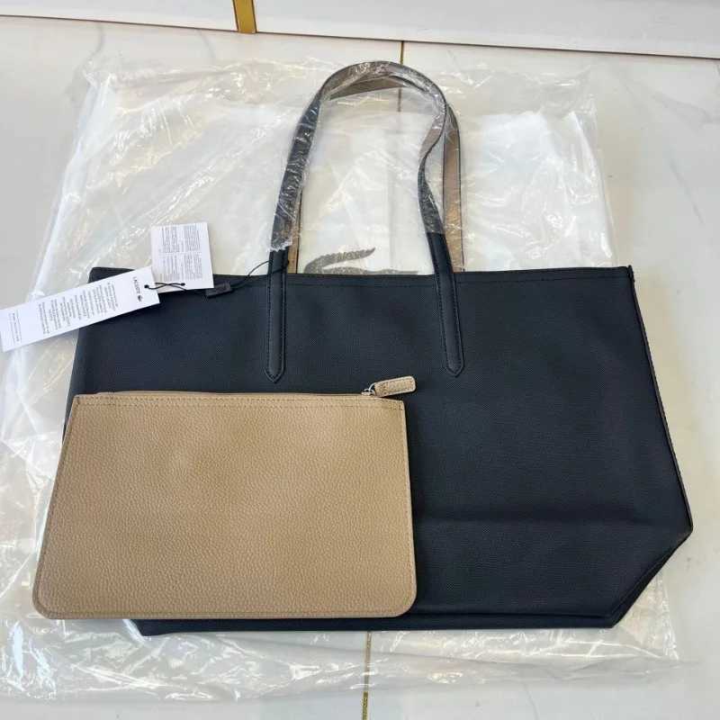 Y2k double-sided dual-use single shoulder large capacity handbag mother bag shopping bag womens universal trendy versatile bag y2506097X3M