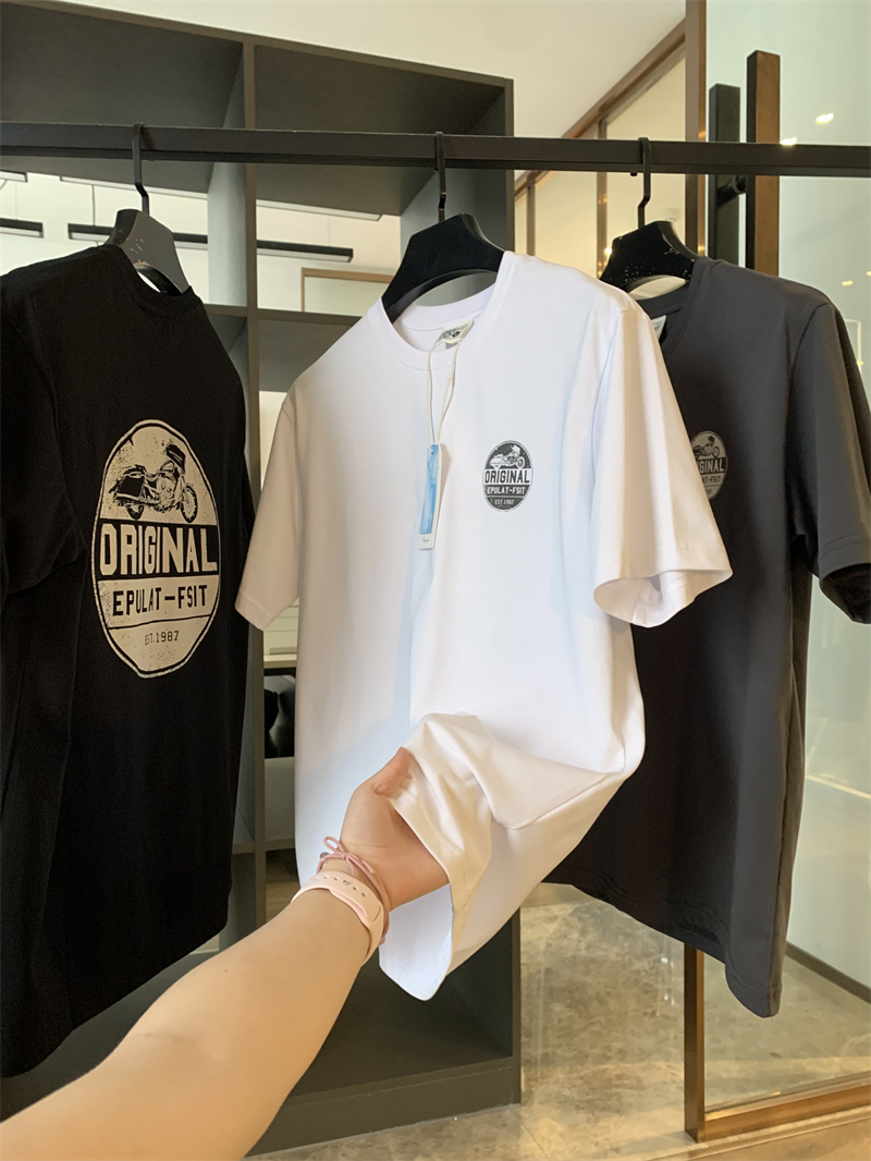 Hip Hop Letter Graphic Print Oversized T Shirt Streetwear Y2K Clothes Gothic Men T Shirts Cotton Short Sleeve Tops Men Clothing 240807
