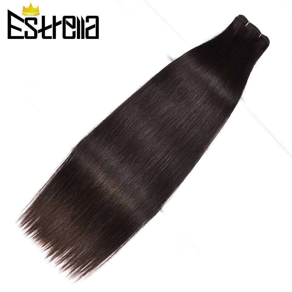 12A Grade Full End Straight Raw Weaving Bundles 100% Brazilian Unprocessed Virgin Human Hair Extensions