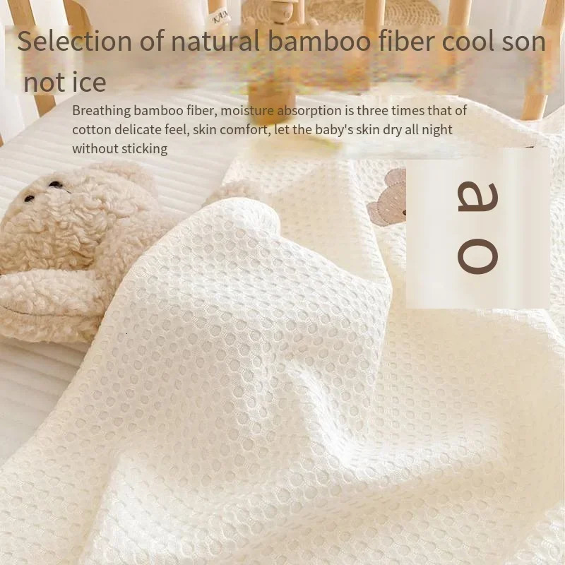 70x100cm Baby Summer Swaddle Blanket Cotton Gauze Super Soft born Quick Drying blanket Baby Muslin Blankets Bedding 0-6T 250522