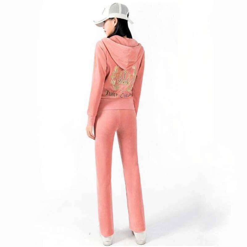Fashion Brand Veet Sports Suit Women's Hooded Sweatshirt Spring and Autumn Long Sleeved Embroidery Set