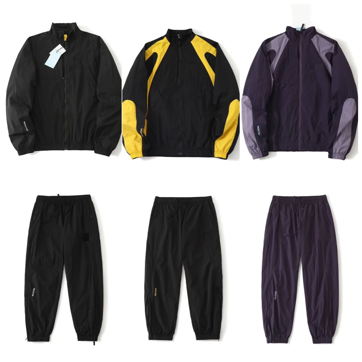 NOCTA Mens jackets tracksuits sports hoodies Windbreaker Waterproof zipper jackets Sweatshirts Mens Womens Sweatshirts sportswear Pants running Suit Outerwear