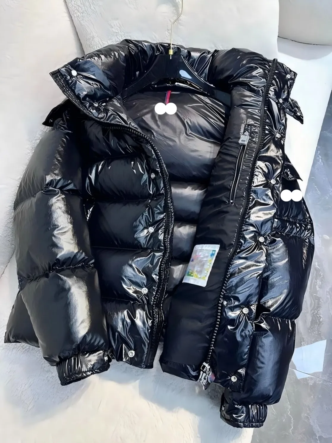 Designer winter puffer jacket NFC Arm Scan mens down jacket parka men woman thickening warm outwear coat Fashion women clothing Luxury brand outdoor jackets M-4XL