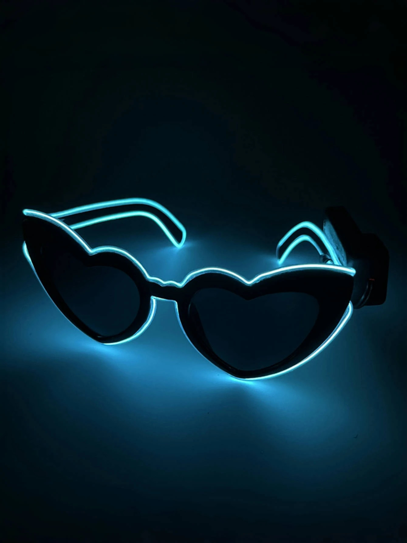 love for heart science and technology luminous glasses LED disco dancing luminous KTV bar electric syllable atmosp 250618