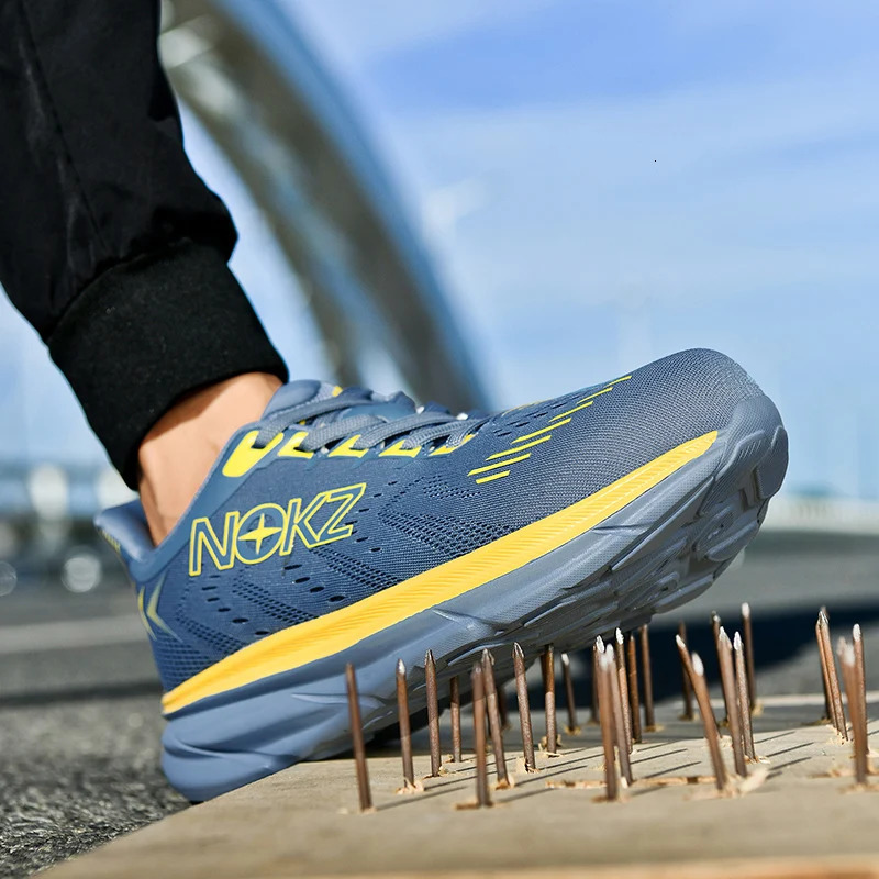 Professional Lightweight Safety Shoes Men Steel Toe Sneakers Puncture Proof Safety Work Boots Man Outdoor Safety Work Shoes 250609