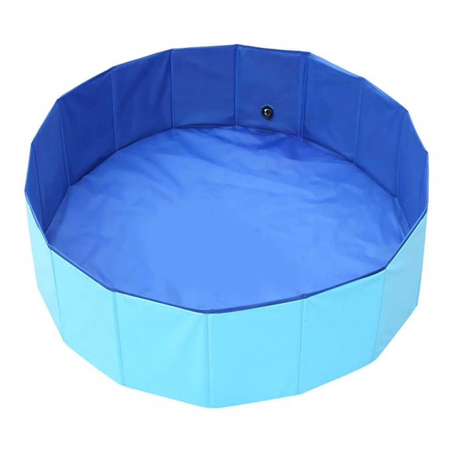 Foldable Dog Swimming Pool Pet Bathing Tub for Small Dogs Indoor Outdoor Cool Wash Bathtub Accessories 250609