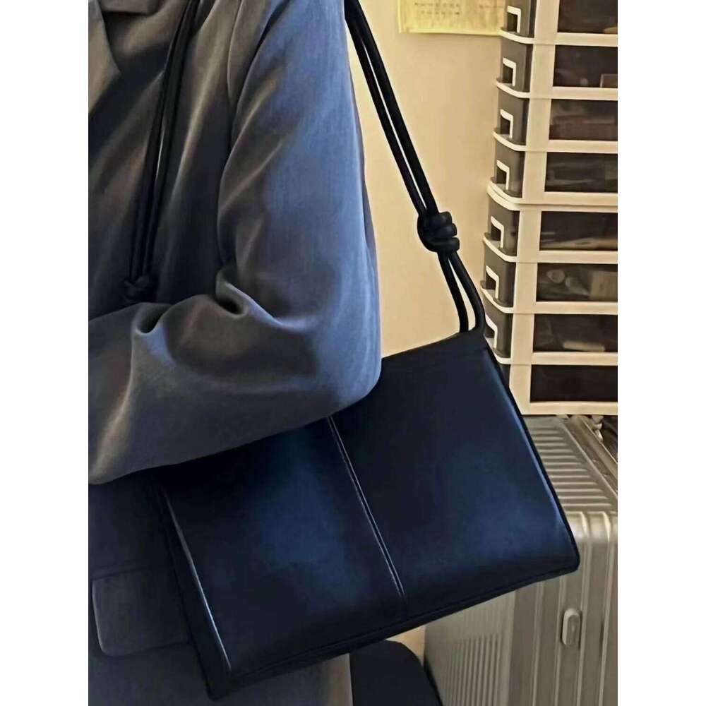Korean Version Black Underarm 2023 New Women's Minimalism Elegant Small Square Bag Fashion Commuter Texture Shoulder Bags