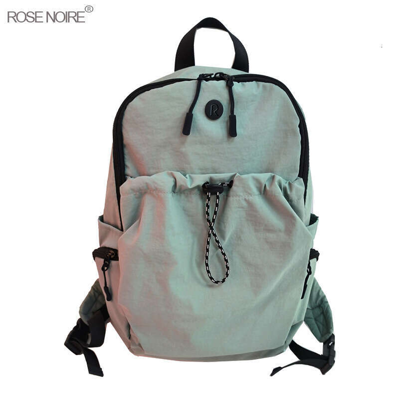 Casual Solid Color Versatile Commuter Lightweight Large Capacity Outdoor Backpack Harajuku Style Student Bag