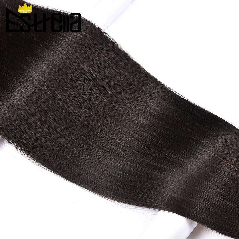 12A Grade Full End Straight Raw Weaving Bundles 100% Brazilian Unprocessed Virgin Human Hair Extensions