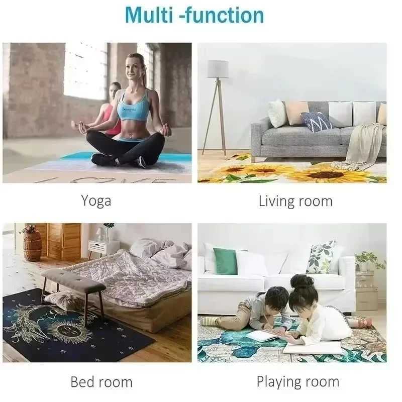 Trendy 3D M-C Pixels Floor Mat Washable Carpet for Living Room Bedroom Easy-to-Clean Rug for Sofa Modern Home Decoration y25060938SD