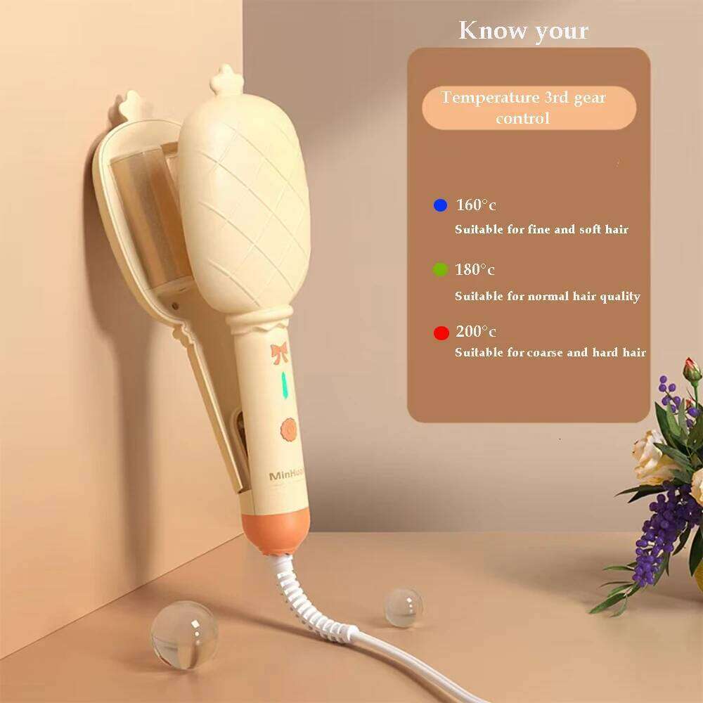 Electric Curler 32mm Large Wave Ceramic Long Lasting Iron Styling Tool Curling Wand Hair Waver