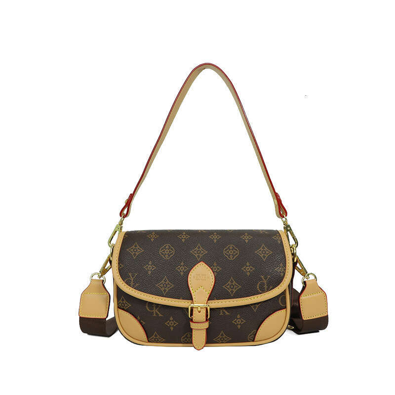 2025 New Luxury Small Square Printed Fashion Crossbody Large Capacity Commuter Shoulder Bag for Women