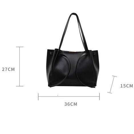 Big Shoulder Hand Commuting Bags for Women Large Capacity Drawstring Bucket Shopping Totes Top-Handle Bag 2025 Latest Handbags