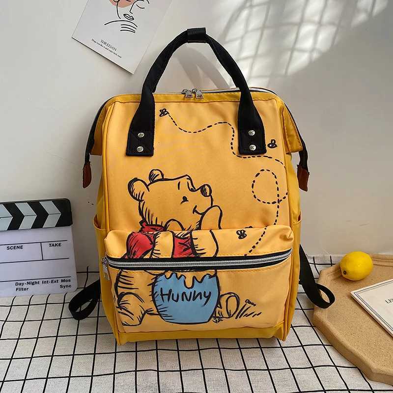 New Mommy Bag Fashion Cartoon Print Large Capacity Mommy Bag Mother and Baby Bag Waterproof Bottle Diaper Backpack y2506099OQ5