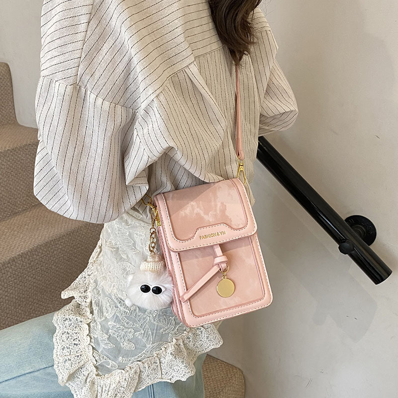 designer Niche Fashion High-End Phone Small Square Bag 2025 New Korean Version Simple Casual Shoulder Bag Trendy Crossbody Bag