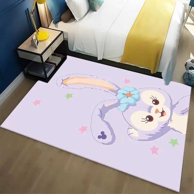 VIKAMA Cartoon Hopscotch Floor Mat Childrens Room Game Carpet Climbing Mat Educational Early Education Mat Home Decoration y250609KFCI