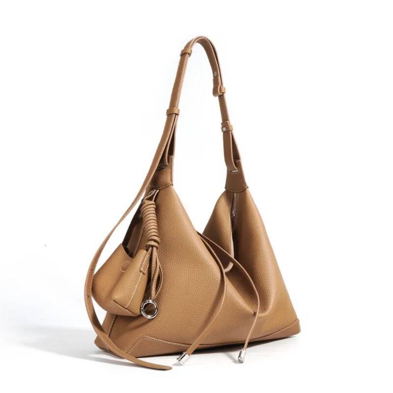 Jonlily Women Genuine Leather Shoulder Female Fashion Handbag Totes Casual Underarm Daybag Crossbody Bag Purse -Kg1827