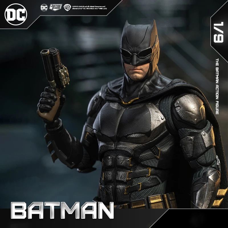 New Fondjoy Justice League Tactical Batman 1/9 Action Figure DC Movie Characters Original Box Collectible Model PVC Model Boys Birthday Gift