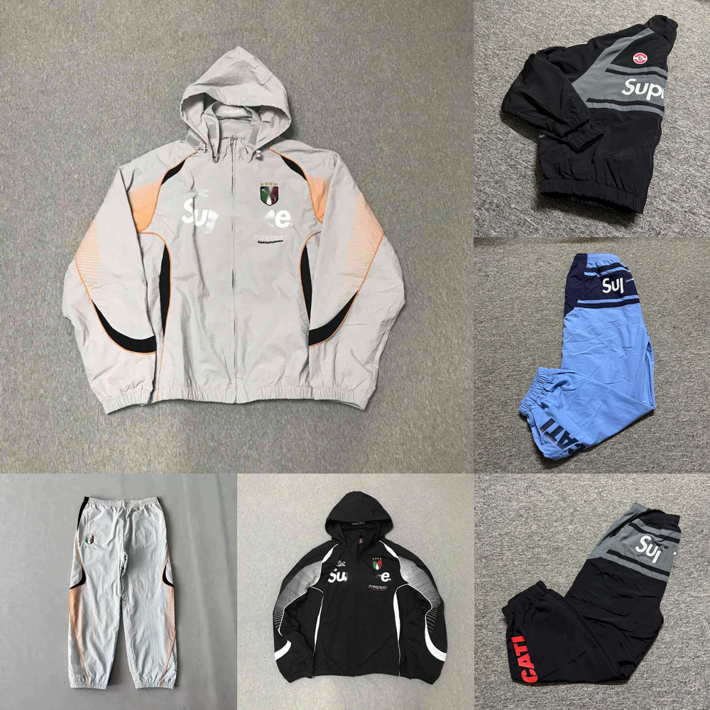 Ducati Men's Tracksuits Hooded Sweatshirts Street SPM Letter Embroidery Football Casual Simple Fashion Zipper Windbreaker Jackets running Sets Sports top a2