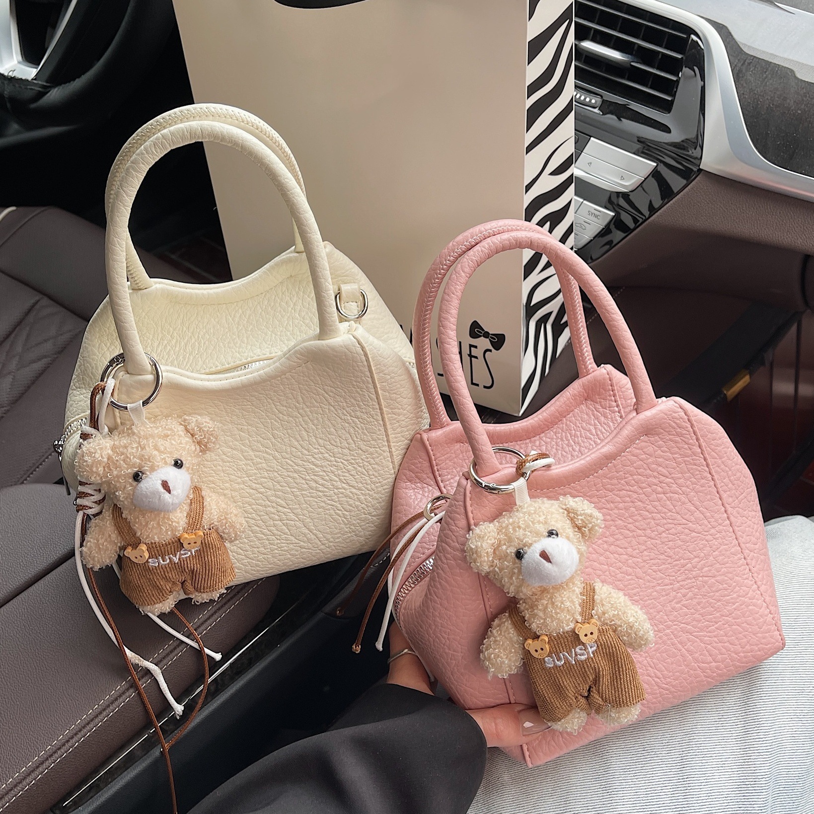 designer High-End Bag for Women 2025 New Light Luxury Niche Handbag Basket Bag Stylish Versatile Shoulder Crossbody Smal