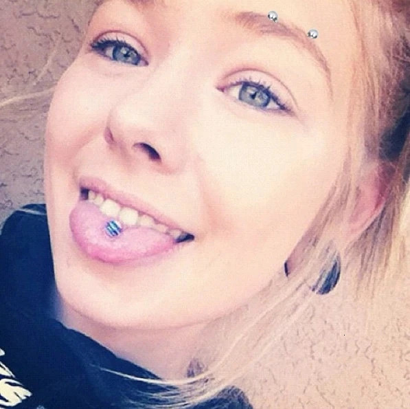 4pcs 16g Curved Barbell Cartilage Lip Tragus Eyebrow Forward Helix Conch Daith Earring Black Vertical Labret Spike Pick Size 250606