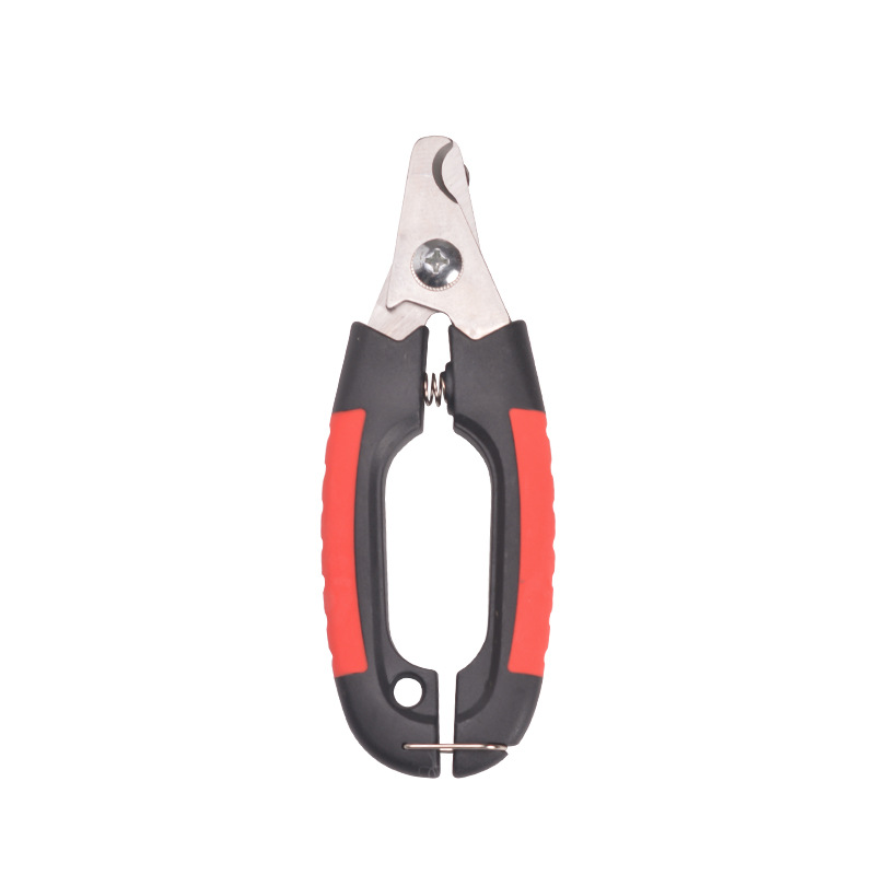 Dog cat Large small black+red nail clippers. Stainless steel nail scissors. Cleaning tools for pets supplies.