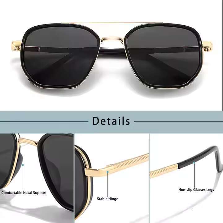 Dcollections Polarized Sunglasses for Men, Driving Glasses, High-End Feel, UV Protection