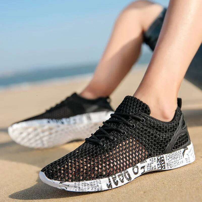 NEW hot Hight Quality Summer Mens Casual Aqua Origin Air Mesh Sneakers Fashion Foam Sport Footwear Beach Water Shoes