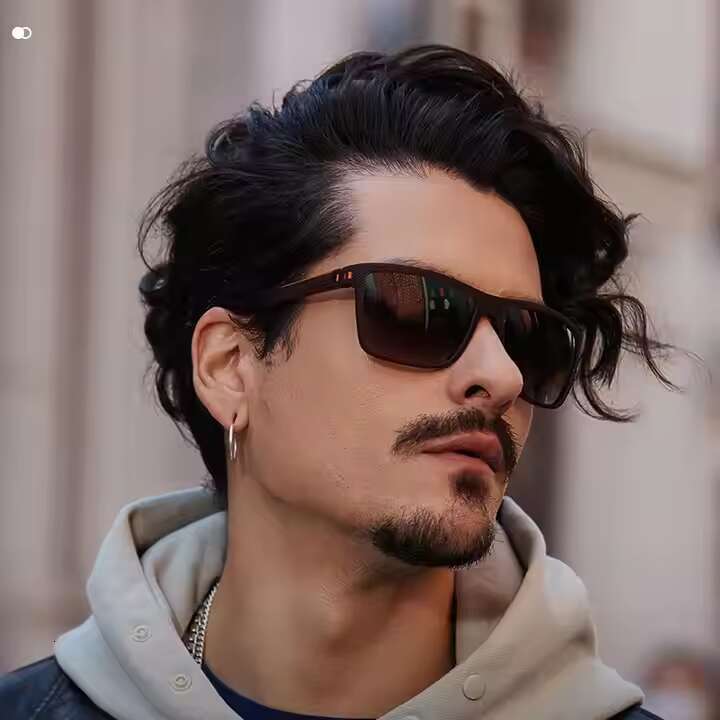DHcollections New Style Driving for Men, Large Frame UV Protection Glasses, Outdoor Polarized Sunglasses Trend