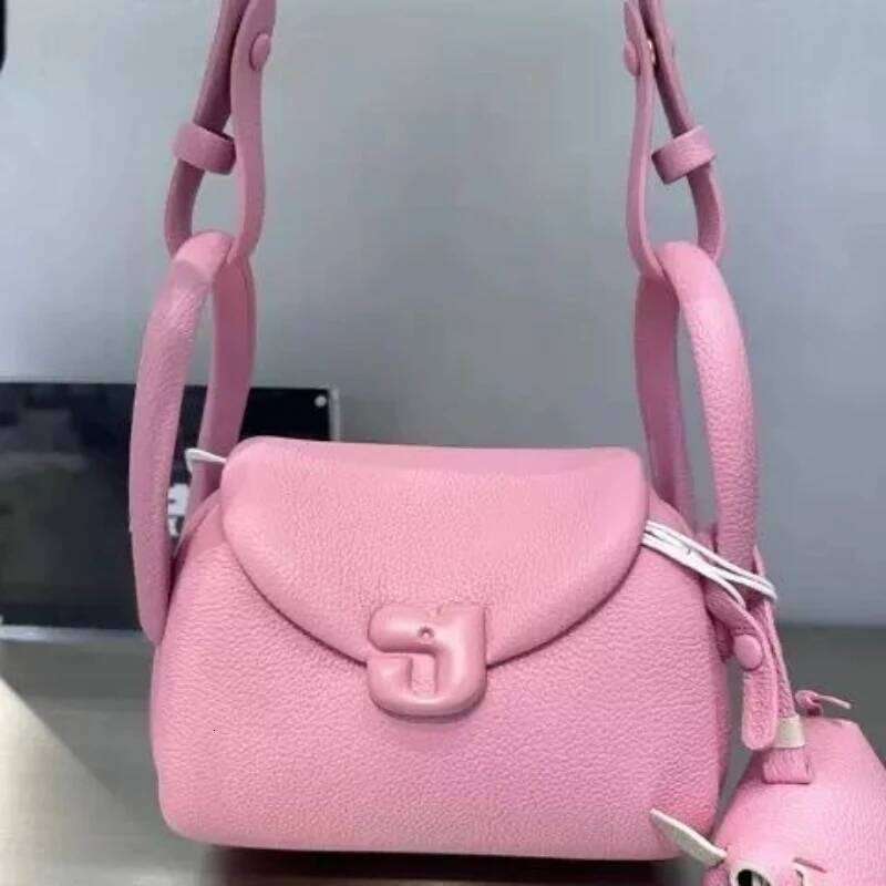 2025 Spring Summer Women New Piggy Pillow Bag Niche Design Everything Single Shoulder Crossbody Handbag Litchi PU Female Bags