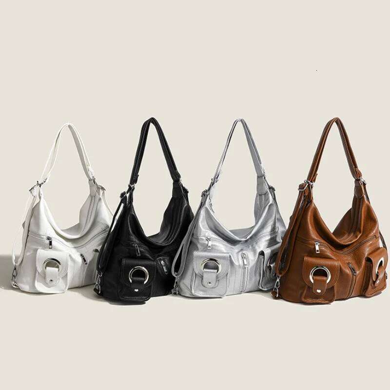 Large Capacity Convertible Women's Shoulder Crossbody Bag Multifunctional Travel Purses And Handbag Student Backpack