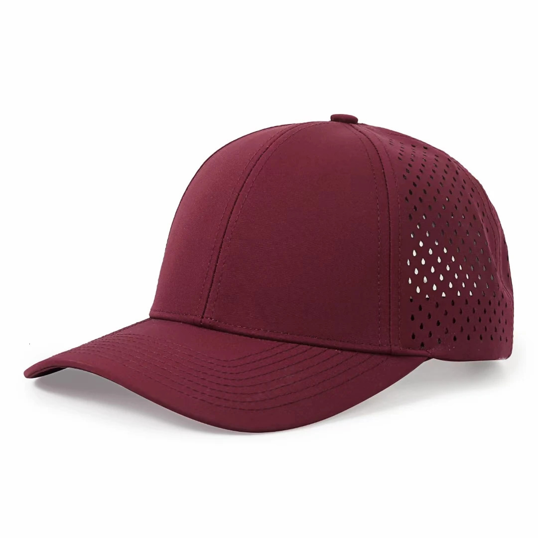 High Quality Waterproof Baseball Cap Solid Mesh Summer Men Women Outdoor Hats Unisex 250606bj