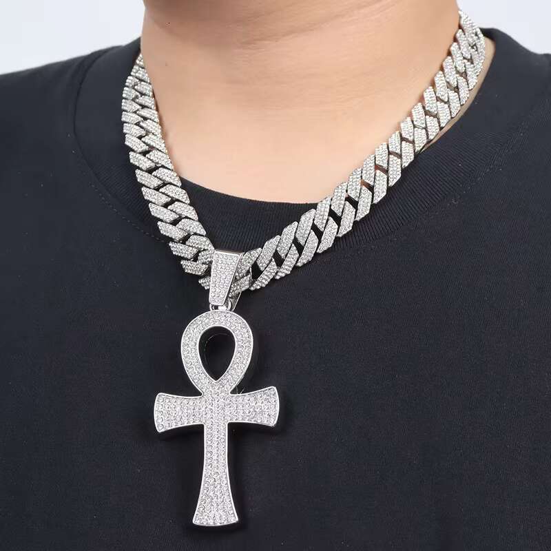 Custom Collier Inoxydables Jewelry Hip Hop Cuban Chains Necklace Fashion Jewelry Pendant Necklace Unisex