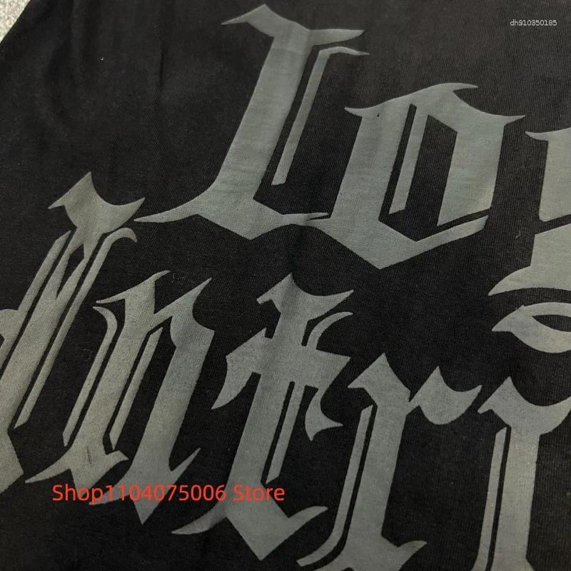 Mens T Shirts High Quality Pure Cotton Washed T-Shirt Lost Intricacy Rhinestone Unisex Casual Tee