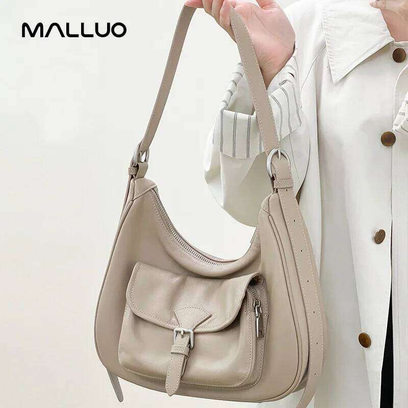 Women Cowhide Real Shoulder Bag Ladies Natural Cow Leather Handbag Female Large Capacity Fashion Design Bags20250609