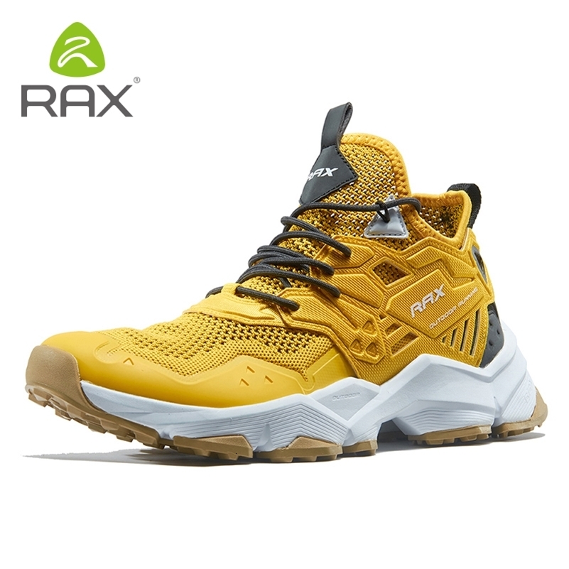 Rax Men Hiking Shoes Breathable Outdoor Sports Sneakers for Men Lightweight Mountain Climbing Trekking Shoes Lightweight Shoes 250523CJ