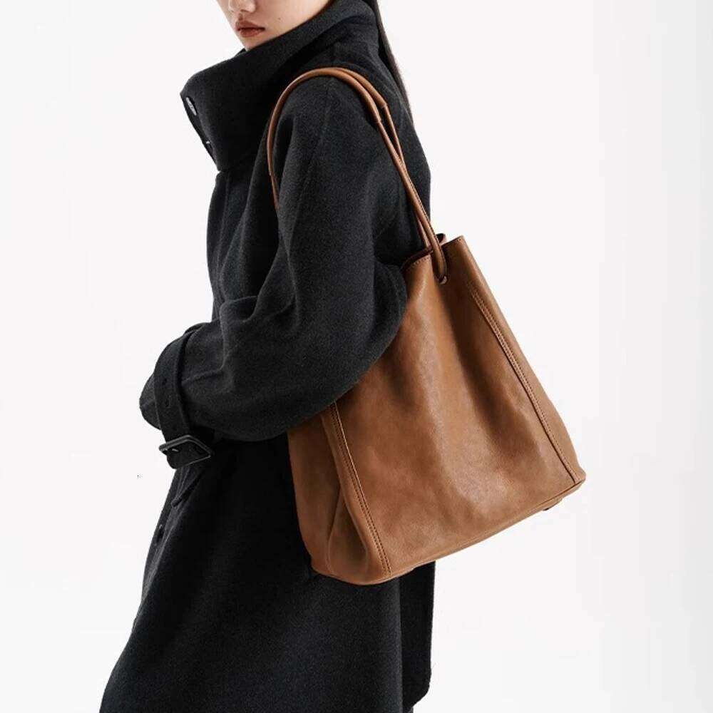 Designer Bags 2025 Female Natural Shoulder Bag Women's Cow Genuine Cowhide Leather Handbag Lady Designer Retro Crossbody Bags Ladies