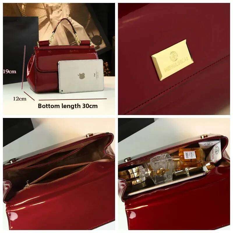 Leather Crossbody Women's Commuter Fashion Retro Handbag Single Shoulder Mobile Phone Bag Small Niche High-End Sensation