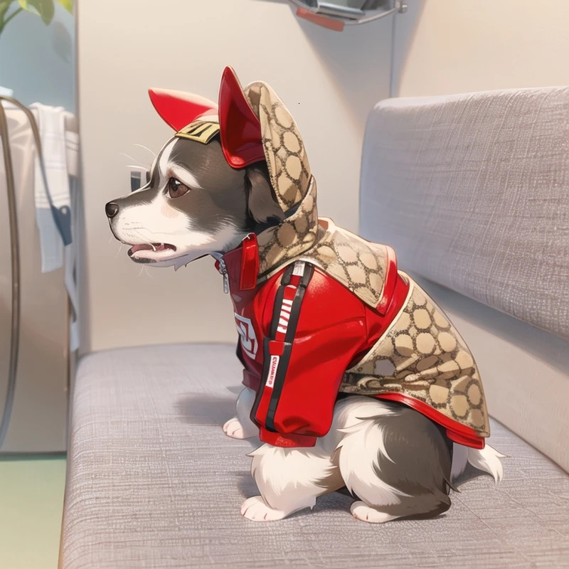 ner Hoodie for Cold Weather Classic Letter Pattern y Dog Jacket Puppy Apparel Warm Clothes 250609