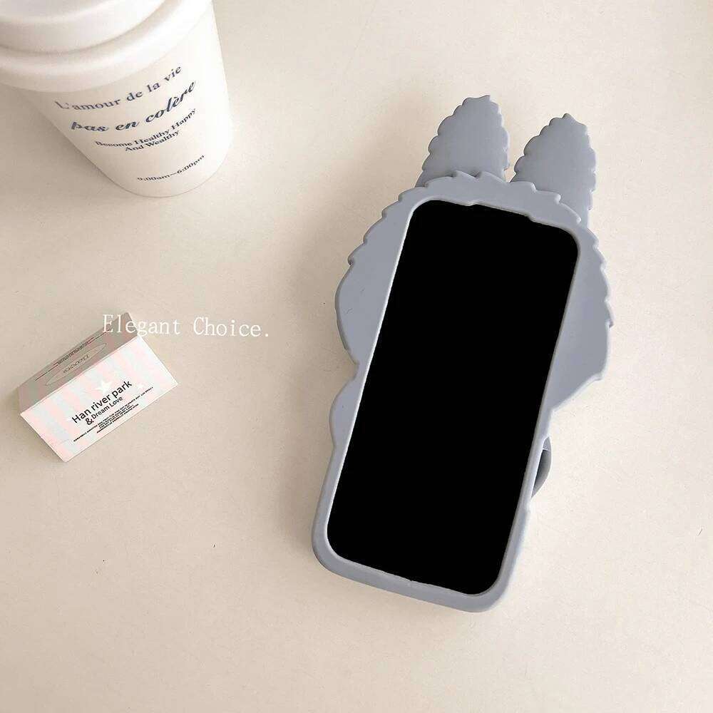 Kawaii Cartoon LaBuBu Monsters Case For iPhone 16 15 14 Plus 13 12 11 Pro Max Soft Silicone Cover