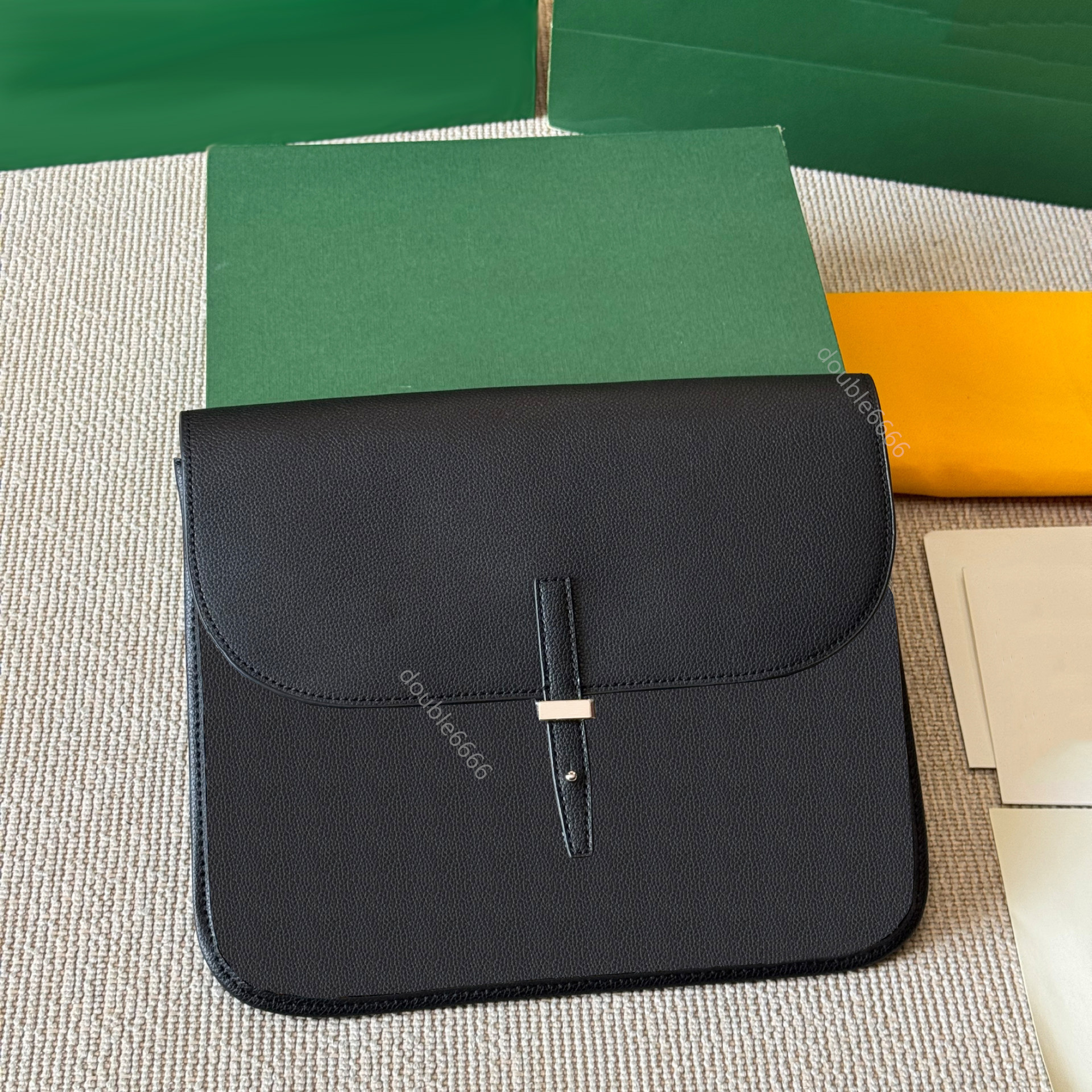 Designer man briefcase leather vintage folder messenger bag computer bag travel bag business bag office bag shoulder bag crossbody bag handbag tote bag Flap Bag