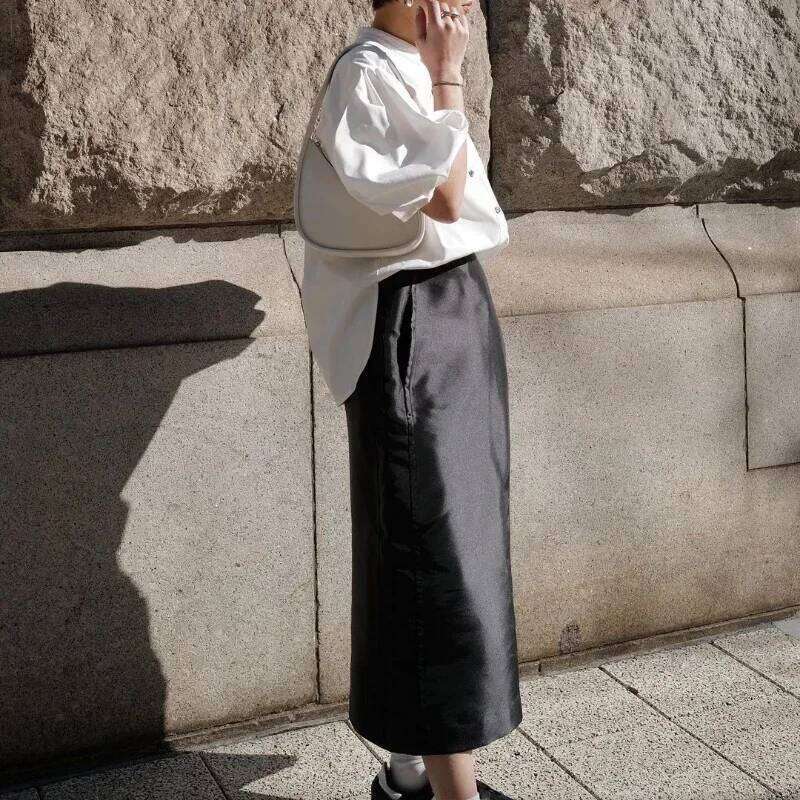 Neploe French Style Single Breasted Shirt Japanese Chic Romantic Women Top Spring Loose Thin Stand Collar Blusas