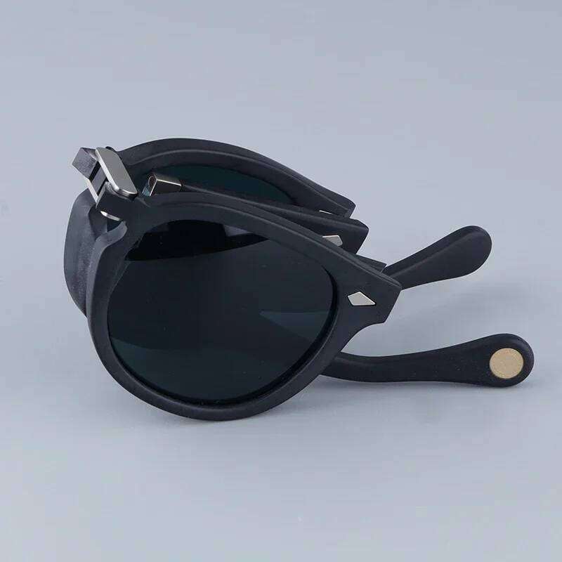 Foldable 100 Anniversary Limited Handmade Edition Sunglasses Potable Designer Acetate Men Classical and Women Gift Eyeglasses